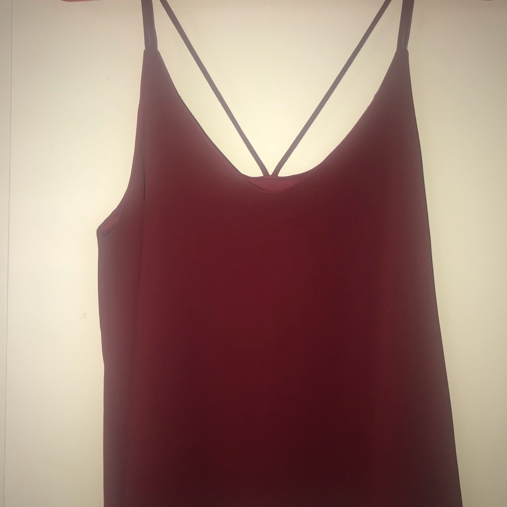 Red Spaghetti top